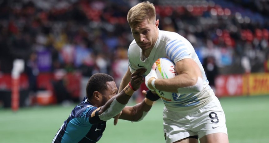  Los Pumas 7s venció al poderoso Fiji y pasó a semifinales en Vancouver