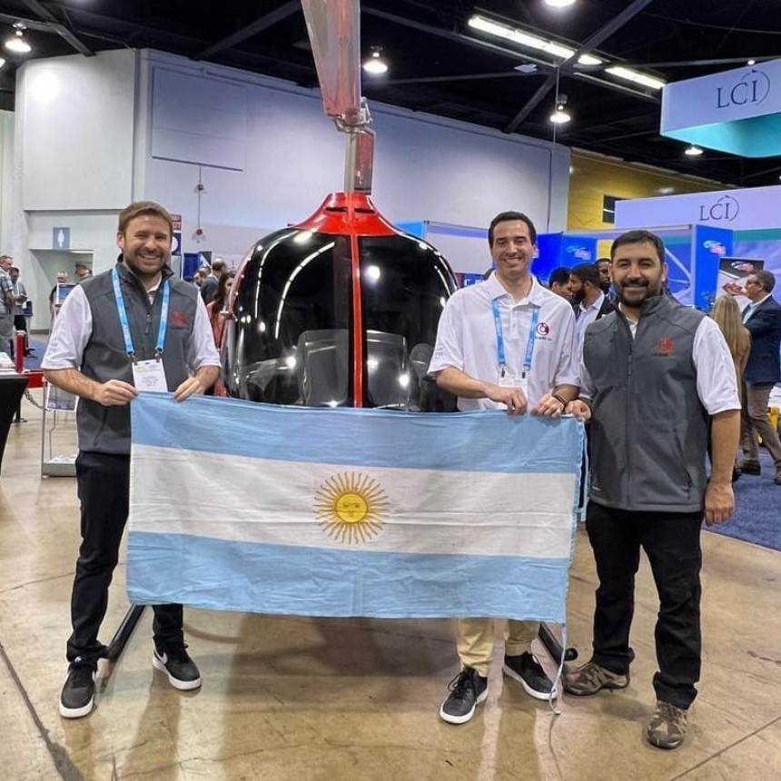 Fábrica Cicaré participó de la Heli Expo 2024 en California 