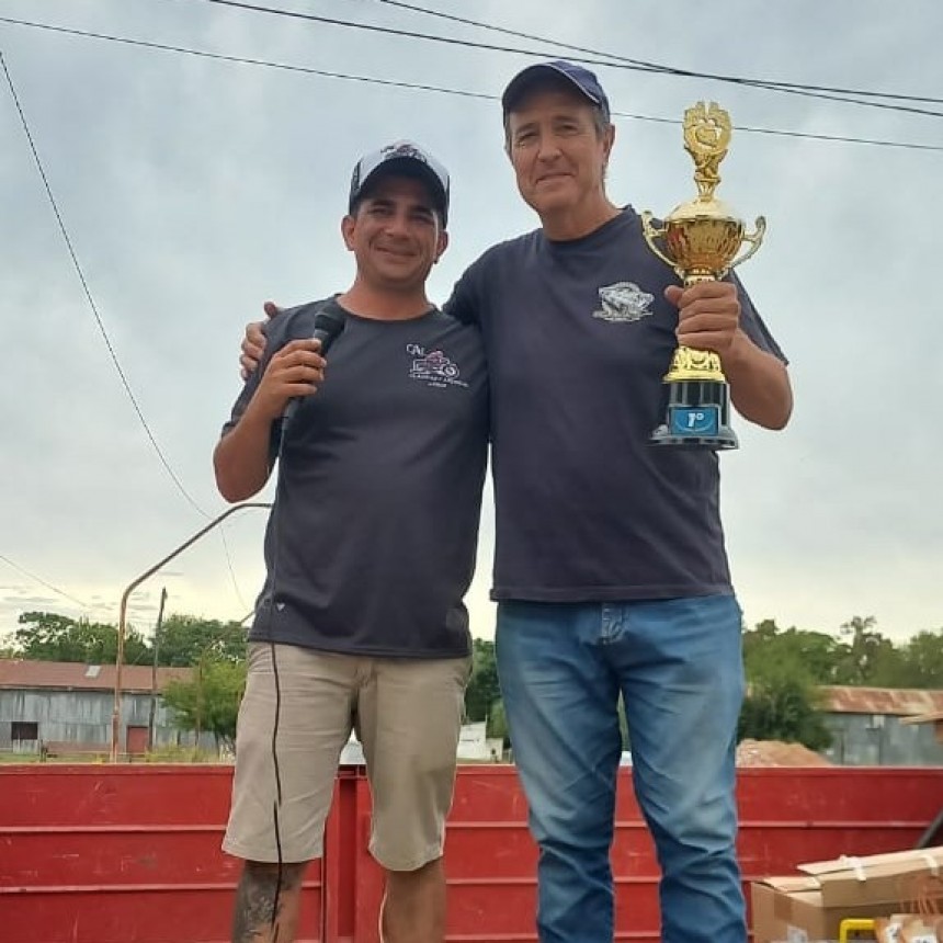 Se corrió la primera Regularidad de Motos Antiguas en Salvador María 