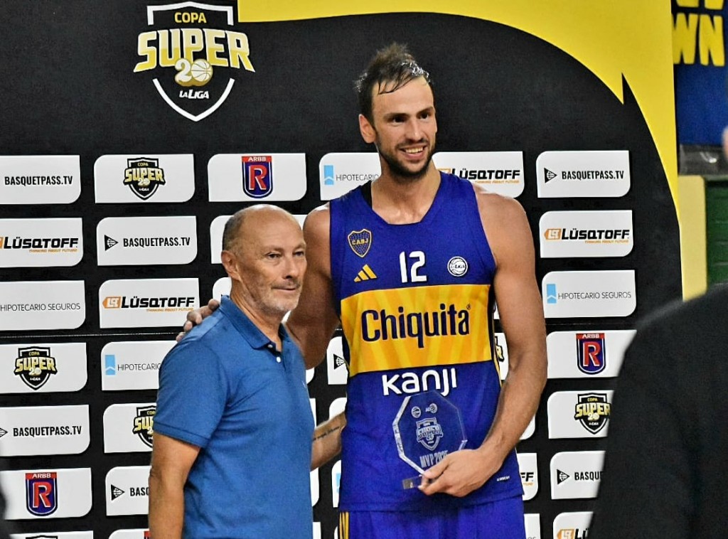 Marcos Delía campeón con Boca y MVP en la final del Super 20
