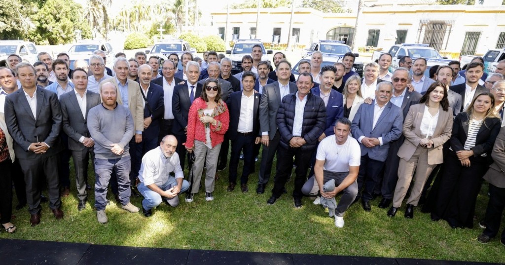 Con más de 100 intendentes, Kicillof lanzó un nuevo fondo para fortalecer la seguridad 
