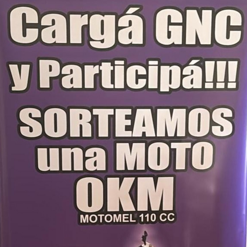 Sorteo: Gánate una moto 0K en GNC DELIA