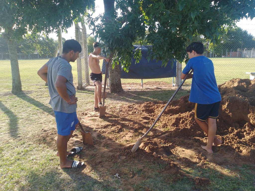 Del Carril: Jornada de trabajo en el Estadio Joaqu&iacute;n Ben&iacute;tez