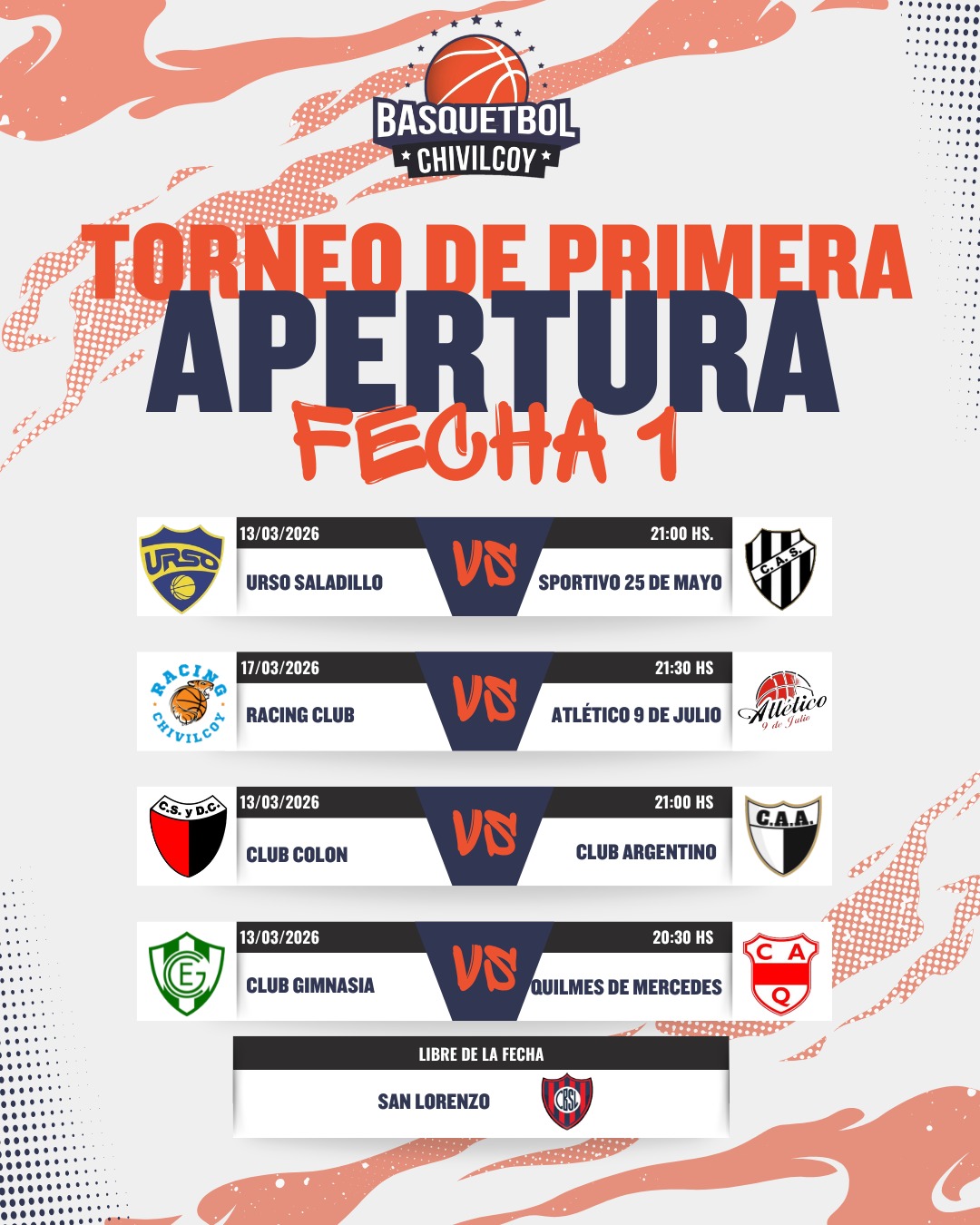 Arranca hoy el Torneo de Primera Divisi&oacute;n 