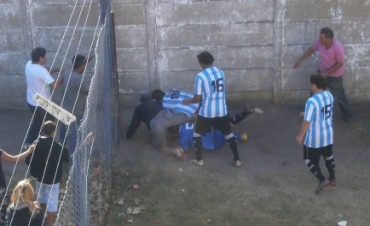 Argentino &ndash; Del Carril suspendido en el primer tiempo por falta de garant&iacute;as