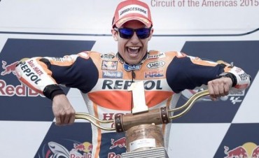 Marc M&aacute;rquez, conquist&oacute; el GP de las Americas 2015