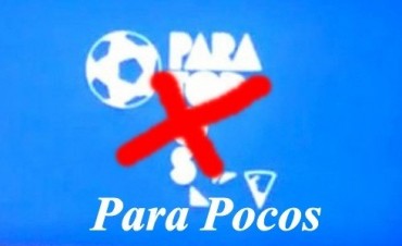 Chau Fútbol para Todos, ahora a ponerse…
