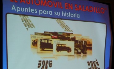 Excelente presentación del libro “El Automóvil en Saladillo”