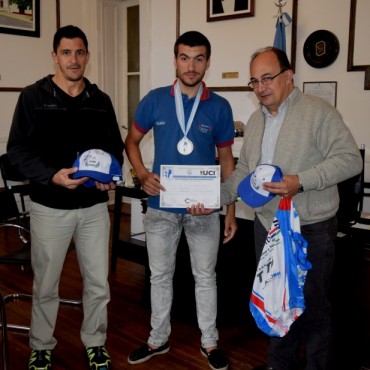José Luis Salomón recibió a Federico Vivas
