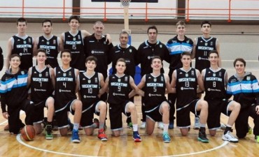 Santiago Mazza entrena con la Preselección Argentina sub16 