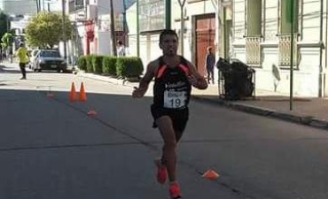 Ezequiel Aguilera fue segundo en las Olimpiadas de la Cuenca del Salado
