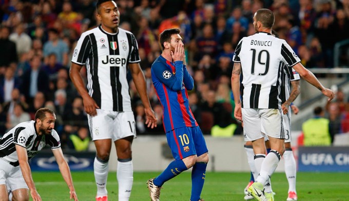 Barcelona no pudo con Juventus y se despidió de la Champions