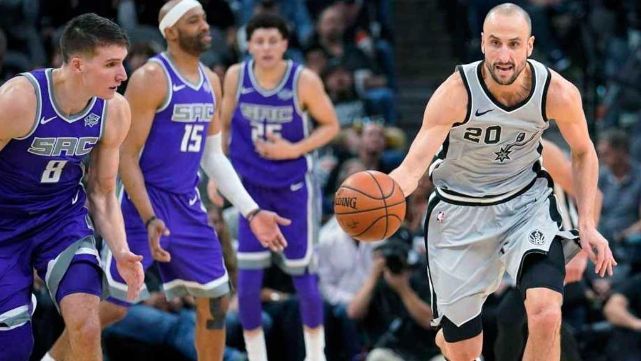 Ginóbili, nivel Dios: superó a Michael Jordan y metió a los Spurs en playoffs