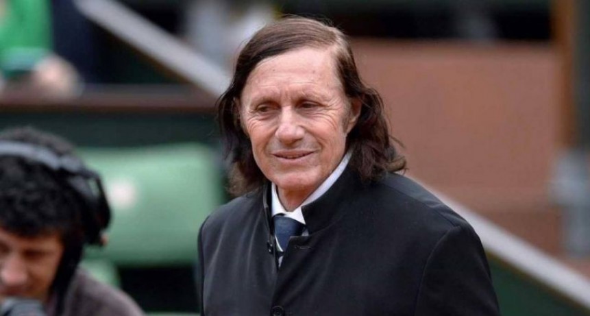 Preocupación por la salud de Guillermo Vilas