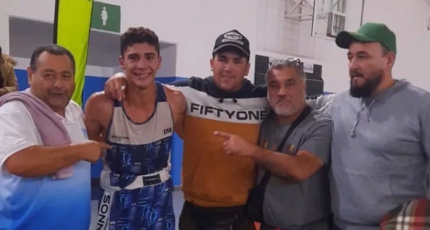 Boxeo: Mateo Miramont se consagró campeón del Torneo Juvenil en Bariloche