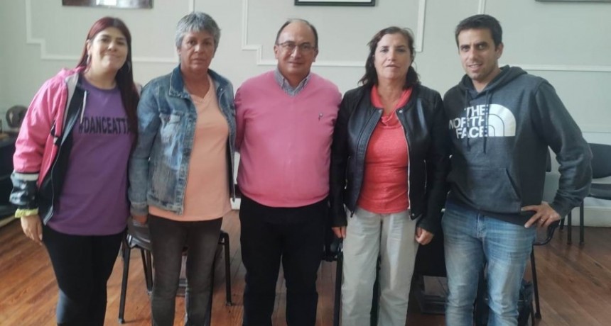 Dirigentes del club Oro Verde se reunieron con Salomón