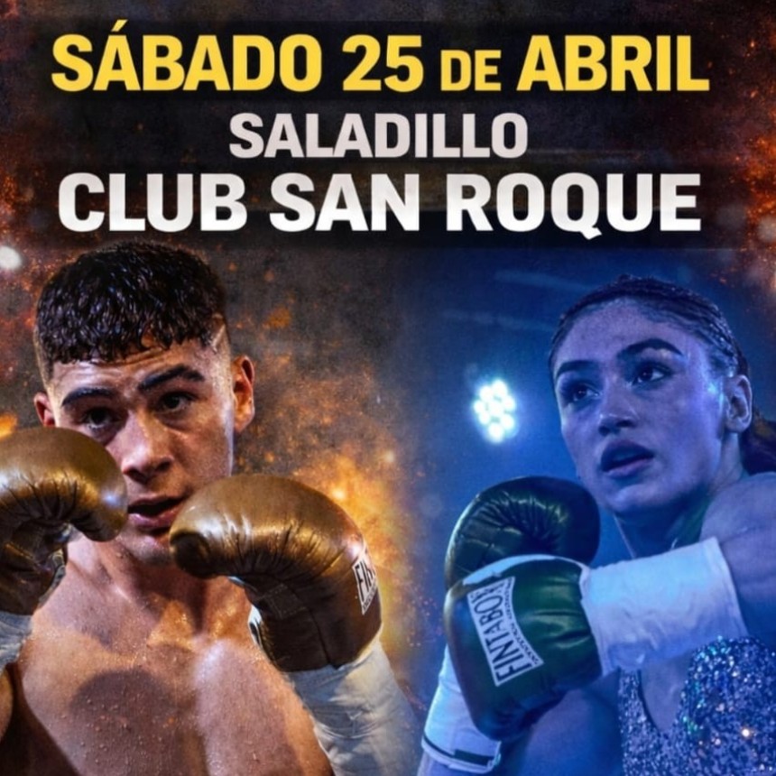 Box en Saladillo: Peleas profesionales y amateurs con p&uacute;giles locales y de toda la regi&oacute;n