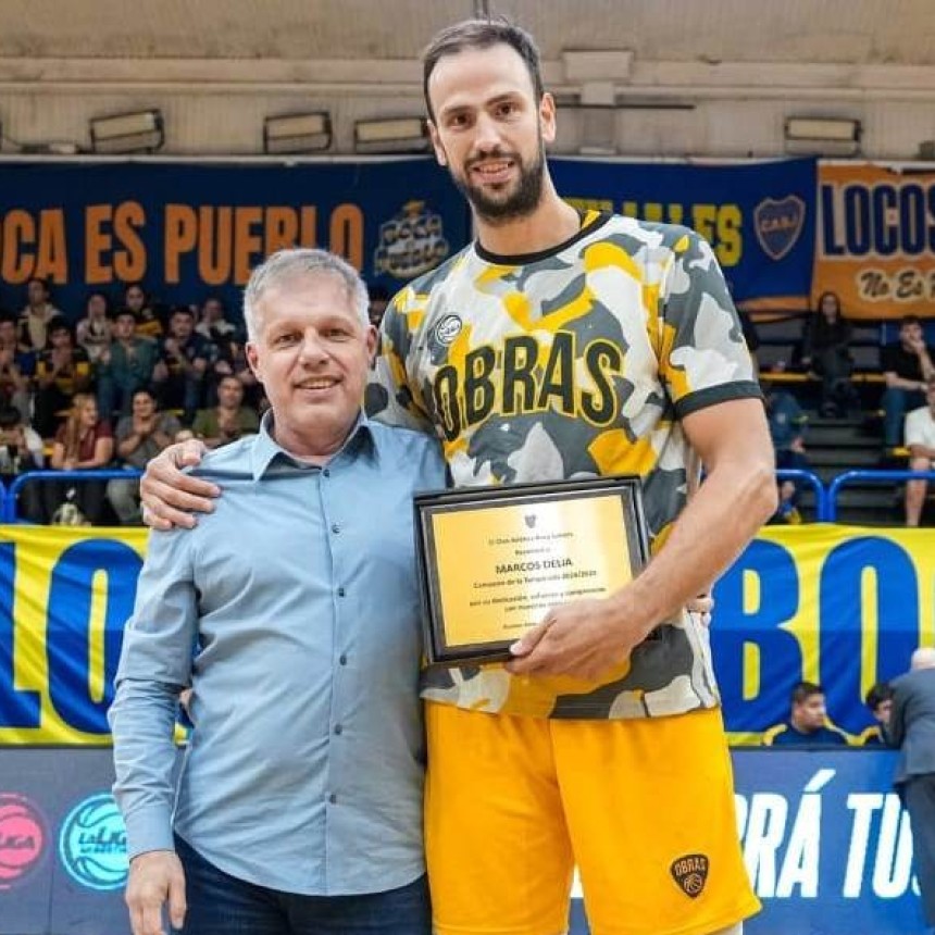 Marcos Del&iacute;a: Un campe&oacute;n en La Bombonerita