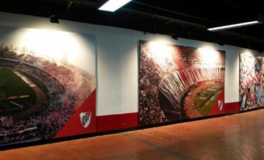  En River, vistieron el Monumental en la v&iacute;spera del Supercl&aacute;sico