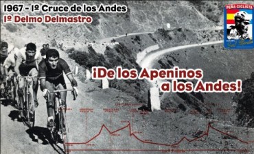 Hoy: el gran ciclista Delmo Dalmastro cuando corrió en Saladillo