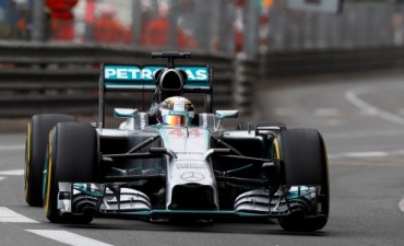 Hamilton se quedó con la pole en Mónaco