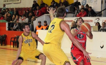 Obras eliminó a Ciclista y ya esta en semis de la Conferencia sur. Marcos Delía aporto 14 puntos