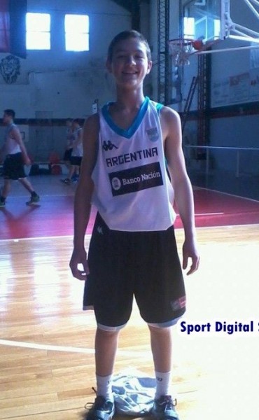 Santiago Mazza convocado a la preselección sub15 de la ABCh