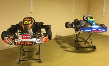  Cena colaboración para los pilotos Darío Martínez y Francisco Tiberi 