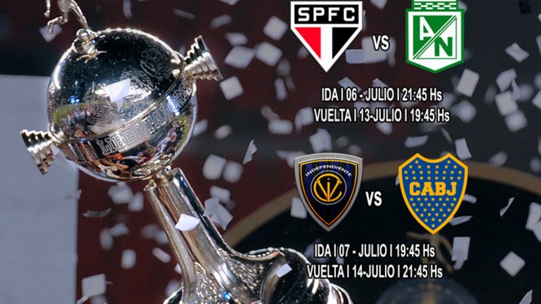 ¡Atención Boca! Conmebol confirmó días y horarios de las Semis de la Copa Libertadores