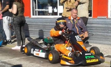Nono Simonetti fue octavo en el kartódromo de Buenos Aires
