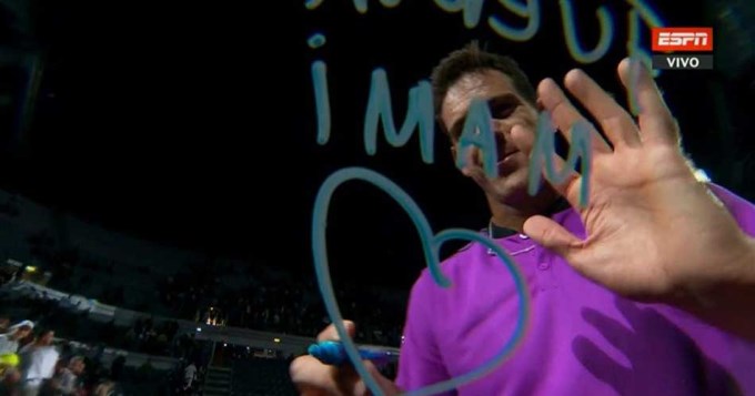 Del Potro derrot&oacute; a Dimitrov en su regreso al circuito