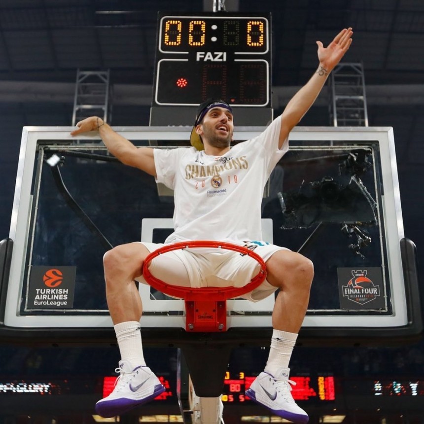 Campazzo, campe&oacute;n de la Euroliga con Real Madrid