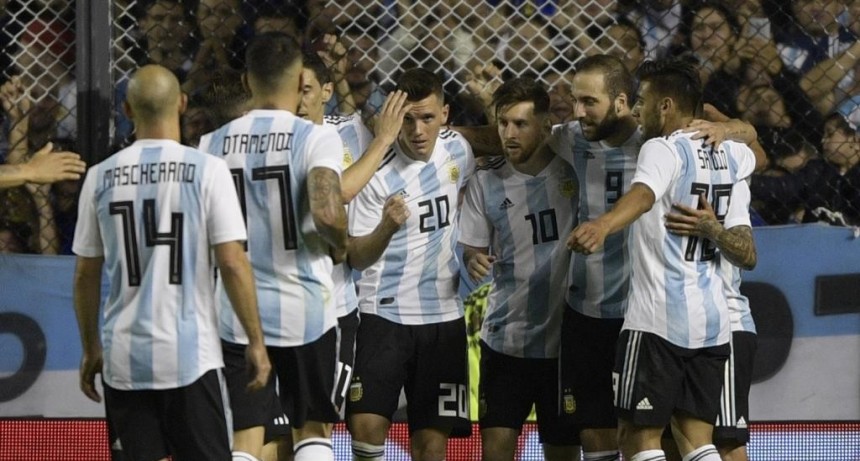 Argentina se despidió con una goleada ante Haití
