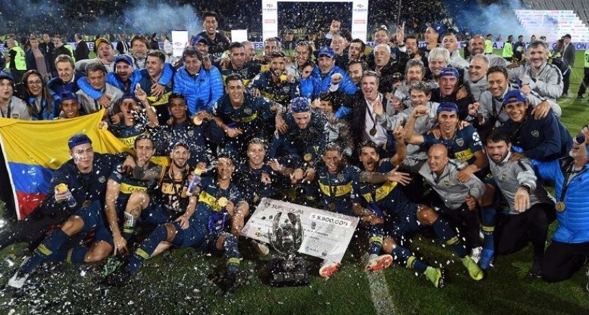 Boca campeón de la Supercopa Argentina