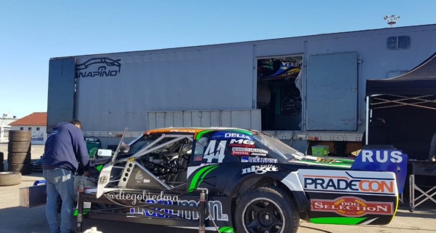 Juan M. Bruno probó en Olavarría pensando en la carrera de “Los Millones