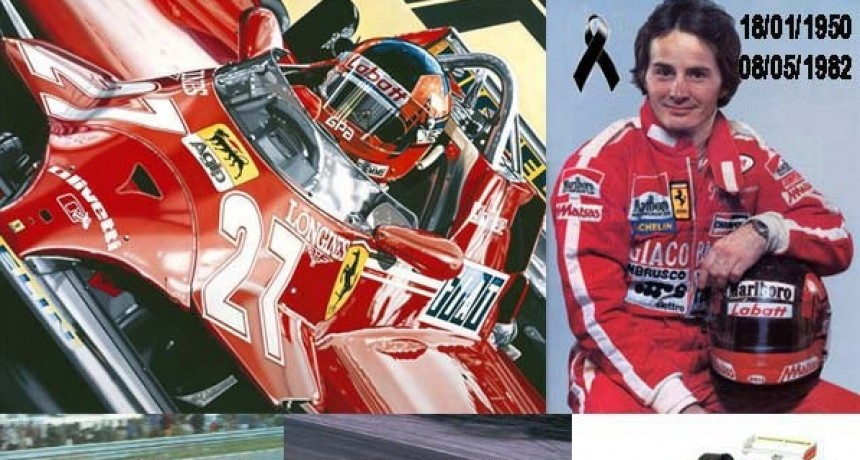 Un día como hoy fiel a su estilo, a fondo, se fue Gilles Villeneuve
