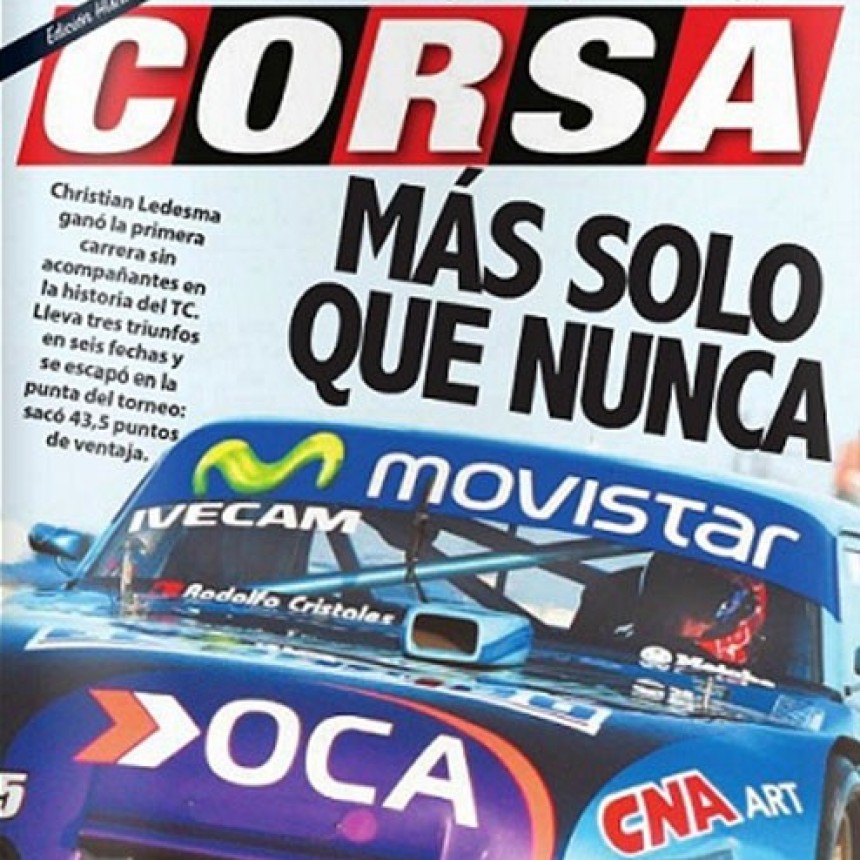 En mayo del 2007 se corr&iacute;a por primera vez sin acompa&ntilde;antes en el TC