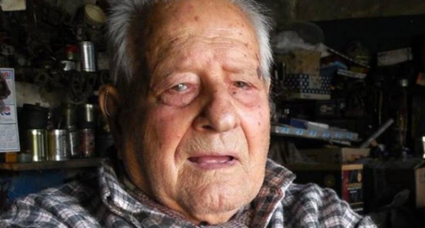 CUMPLIÓ 103 AÑOS Y FUE MECÁNICO EL DÍA QUE DEBUTÓ FANGIO