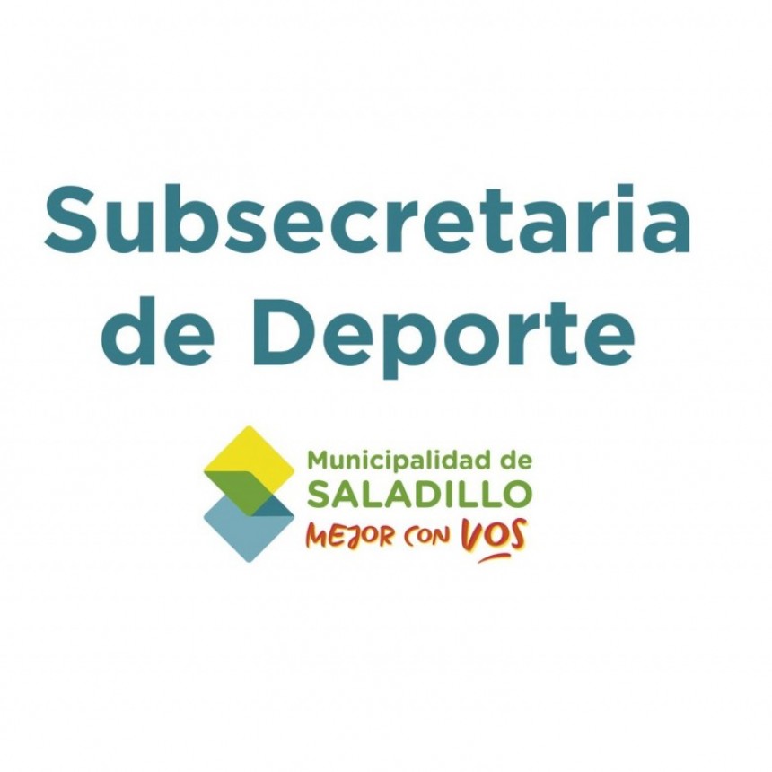 EN SALADILLO: FORMULARIO DISPONIBLE PARA DEPORTISTAS