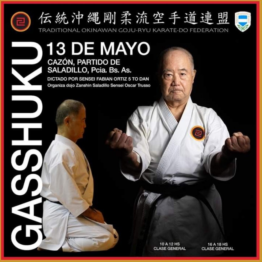 EN SALADILLO: SEMINARIO DE KARATE DO GOJU RYU