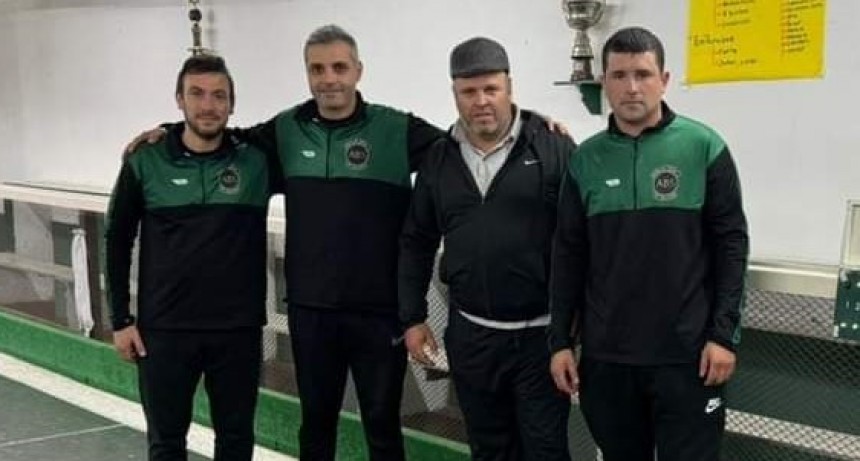 Bochas: Saladillo Campeón Zonal en la categoría dúos de segunda