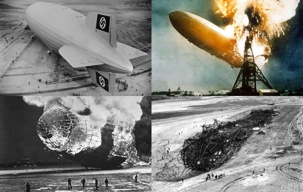 Un 6 de mayo explotaba y se estrellaba el dirigible 