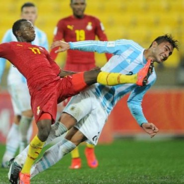 Argentina perdió ante Gahna en el Mundial Sub20