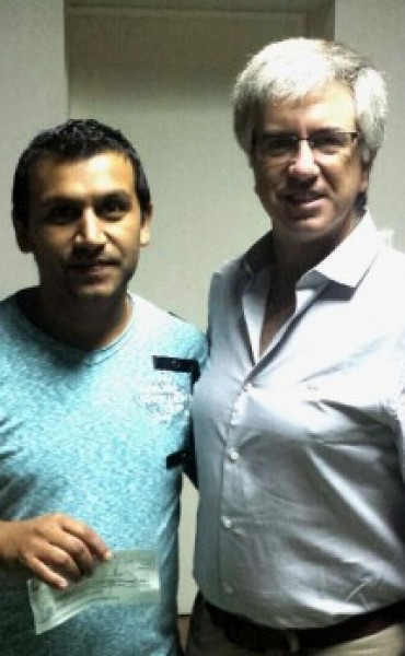 El club Deportivo Cazón recibió subsidio de Alejandro Armendáriz