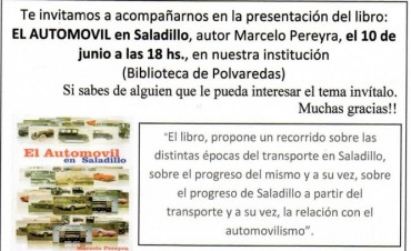 Presentación en Polvaredas del libro: 