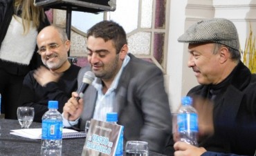 Agustín Di Benedetto presentó su libro: “El Vasco de Saladillo”