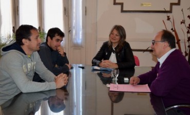 Presidente del Saladillo Hockey se reunió con el Intendente