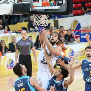 La Selección Argentina debuto en el Sudamericano con Marcos Delía