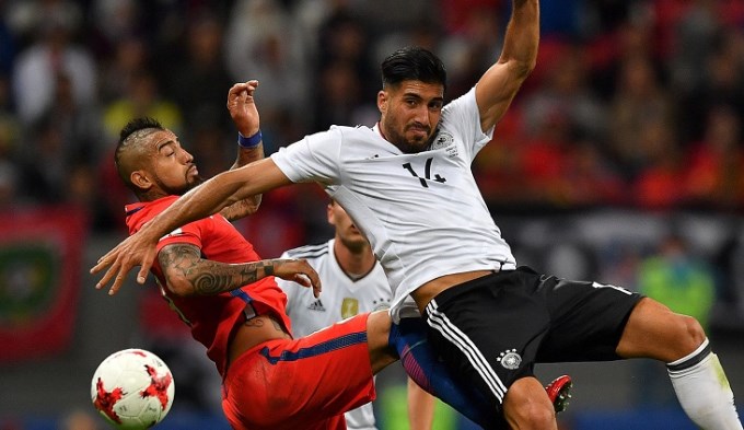 Alemania y Chile, empate y negocio para los dos