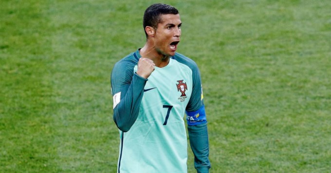 Portugal baj&oacute; al local con uno de Cristiano
